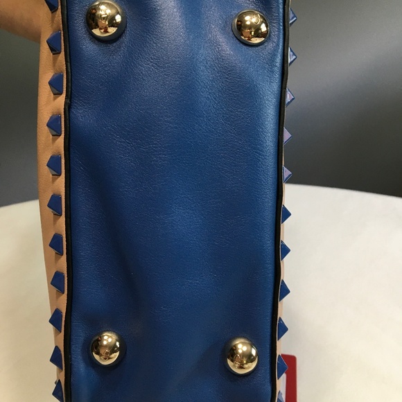 Valentino Mini Colorblock Leather Tote - Picture 5 of 11